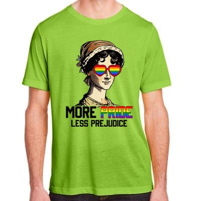 More Pride Less Prejudice Lgbt Gay Proud Ally Pride Month Adult ChromaSoft Performance T-Shirt