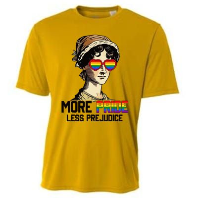 More Pride Less Prejudice Lgbt Gay Proud Ally Pride Month Cooling Performance Crew T-Shirt