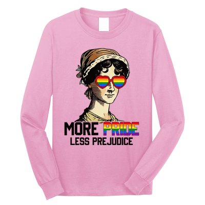 More Pride Less Prejudice Lgbt Gay Proud Ally Pride Month Long Sleeve Shirt