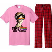 More Pride Less Prejudice Lgbt Gay Proud Ally Pride Month Pajama Set