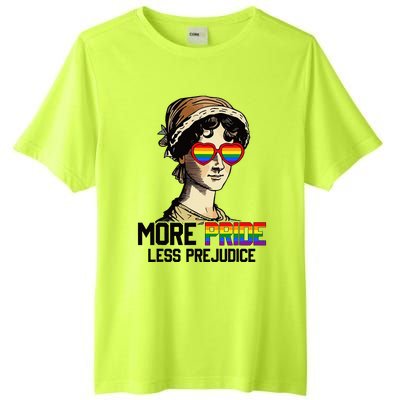 More Pride Less Prejudice Lgbt Gay Proud Ally Pride Month Tall Fusion ChromaSoft Performance T-Shirt