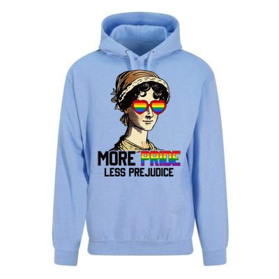 More Pride Less Prejudice Lgbt Gay Proud Ally Pride Month Unisex Surf Hoodie