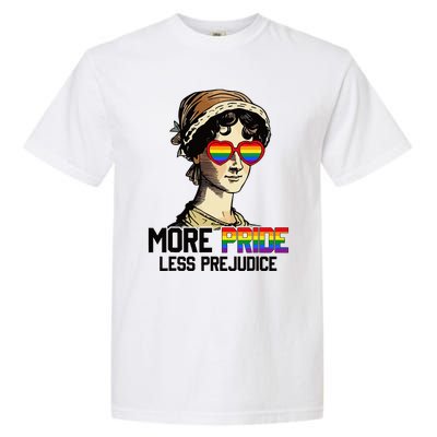 More Pride Less Prejudice Lgbt Gay Proud Ally Pride Month Garment-Dyed Heavyweight T-Shirt