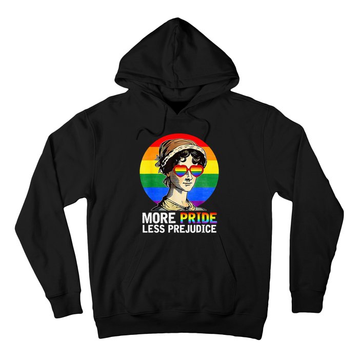 More Pride Less Prejudice Lgbt Gay Proud Ally Hoodie