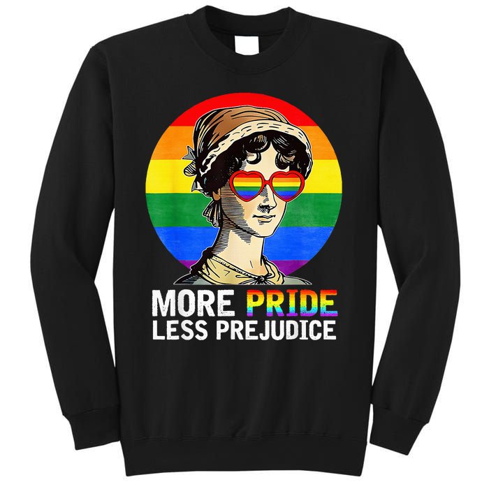 More Pride Less Prejudice Lgbt Gay Proud Ally Sweatshirt