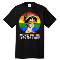 More Pride Less Prejudice Lgbt Gay Proud Ally Tall T-Shirt