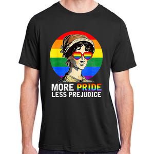 More Pride Less Prejudice Lgbt Gay Proud Ally Adult ChromaSoft Performance T-Shirt