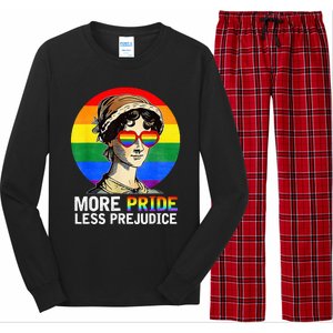 More Pride Less Prejudice Lgbt Gay Proud Ally Long Sleeve Pajama Set