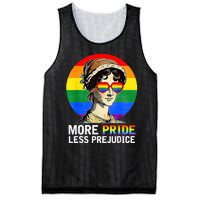 More Pride Less Prejudice Lgbt Gay Proud Ally Mesh Reversible Basketball Jersey Tank