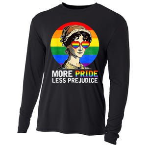 More Pride Less Prejudice Lgbt Gay Proud Ally Cooling Performance Long Sleeve Crew