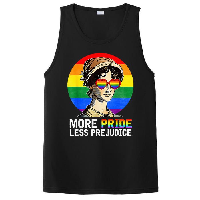 More Pride Less Prejudice Lgbt Gay Proud Ally PosiCharge Competitor Tank