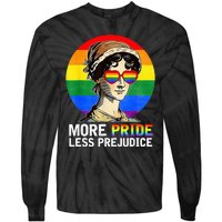 More Pride Less Prejudice Lgbt Gay Proud Ally Tie-Dye Long Sleeve Shirt