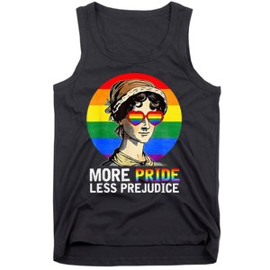 More Pride Less Prejudice Lgbt Gay Proud Ally Tank Top