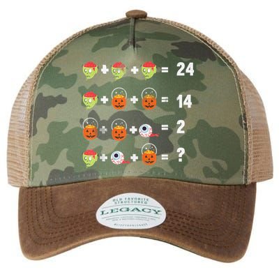 Math Puzzle Lazy DIY Halloween Costume Teacher Student Kids Legacy Tie Dye Trucker Hat