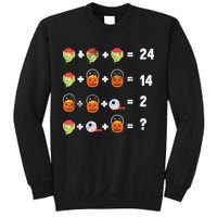 Math Puzzle Lazy DIY Halloween Costume Teacher Student Kids Sweatshirt