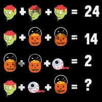 Math Puzzle Lazy DIY Halloween Costume Teacher Student Kids Button