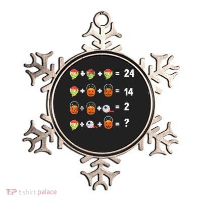 Math Puzzle Lazy DIY Halloween Costume Teacher Student Kids Metallic Star Ornament