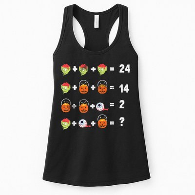 Math Puzzle Lazy DIY Halloween Costume Teacher Student Kids Womens Tank Top