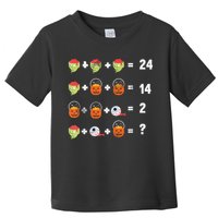 Math Puzzle Lazy DIY Halloween Costume Teacher Student Kids Toddler T-Shirt