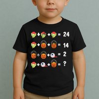 Math Puzzle Lazy DIY Halloween Costume Teacher Student Kids Toddler T-Shirt