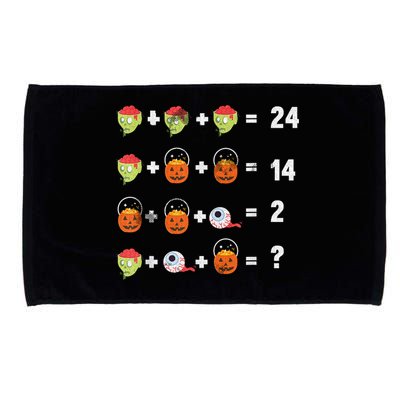 Math Puzzle Lazy DIY Halloween Costume Teacher Student Kids Microfiber Hand Towel