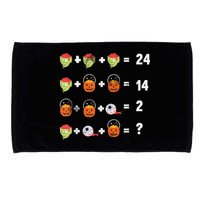 Math Puzzle Lazy DIY Halloween Costume Teacher Student Kids Microfiber Hand Towel