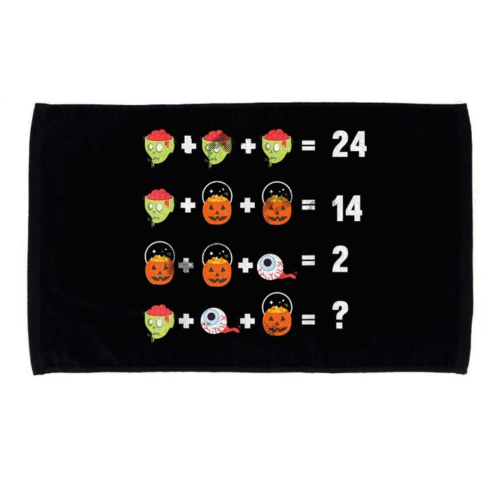 Math Puzzle Lazy DIY Halloween Costume Teacher Student Kids Microfiber Hand Towel
