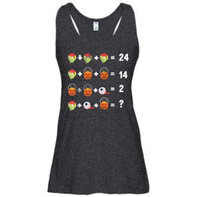 Math Puzzle Lazy DIY Halloween Costume Teacher Student Kids Ladies Essential Flowy Tank