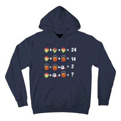 Math Puzzle Lazy DIY Halloween Costume Teacher Student Kids Hoodie