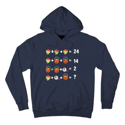 Math Puzzle Lazy DIY Halloween Costume Teacher Student Kids Tall Hoodie