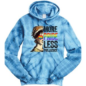 More Pride Less Prejudice Lgbt Gay Proud Ally Pride Month Tie Dye Hoodie