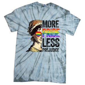 More Pride Less Prejudice Lgbt Gay Proud Ally Pride Month Tie-Dye T-Shirt