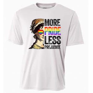 More Pride Less Prejudice Lgbt Gay Proud Ally Pride Month Cooling Performance Crew T-Shirt