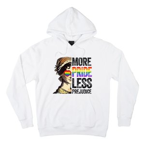 More Pride Less Prejudice Lgbt Gay Proud Ally Pride Month Hoodie