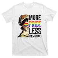 More Pride Less Prejudice Lgbt Gay Proud Ally Pride Month T-Shirt