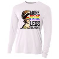 More Pride Less Prejudice Lgbt Gay Proud Ally Pride Month Cooling Performance Long Sleeve Crew