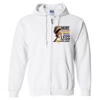 More Pride Less Prejudice Lgbt Gay Proud Ally Pride Month Full Zip Hoodie