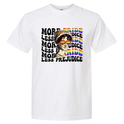 More Pride Less Prejudice Lgbt Gay Proud Ally Pride Month Garment-Dyed Heavyweight T-Shirt