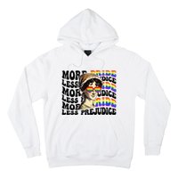 More Pride Less Prejudice Lgbt Gay Proud Ally Pride Month Hoodie