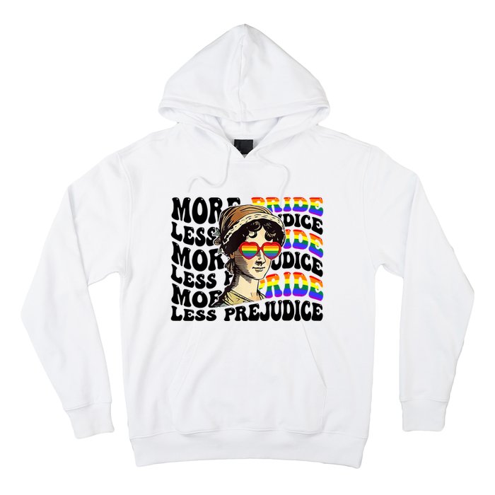 More Pride Less Prejudice Lgbt Gay Proud Ally Pride Month Hoodie