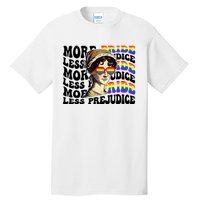 More Pride Less Prejudice Lgbt Gay Proud Ally Pride Month Tall T-Shirt