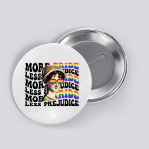 More Pride Less Prejudice Lgbt Gay Proud Ally Pride Month Button