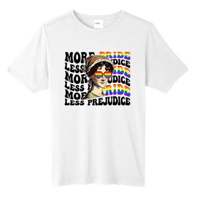 More Pride Less Prejudice Lgbt Gay Proud Ally Pride Month Tall Fusion ChromaSoft Performance T-Shirt