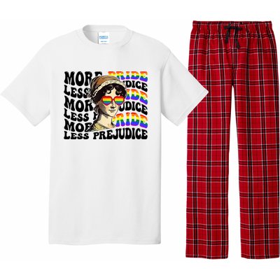 More Pride Less Prejudice Lgbt Gay Proud Ally Pride Month Pajama Set