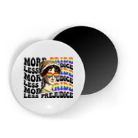 More Pride Less Prejudice Lgbt Gay Proud Ally Pride Month Magnet