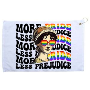 More Pride Less Prejudice Lgbt Gay Proud Ally Pride Month Grommeted Golf Towel