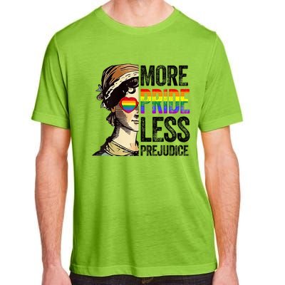 More Pride Less Prejudice Lgbt Gay Proud Ally Pride Month Adult ChromaSoft Performance T-Shirt