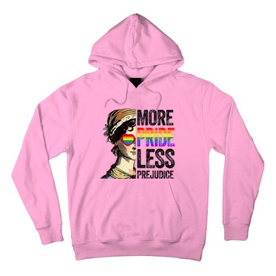 More Pride Less Prejudice Lgbt Gay Proud Ally Pride Month Hoodie