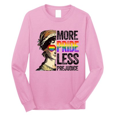 More Pride Less Prejudice Lgbt Gay Proud Ally Pride Month Long Sleeve Shirt