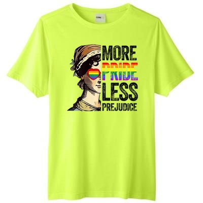 More Pride Less Prejudice Lgbt Gay Proud Ally Pride Month Tall Fusion ChromaSoft Performance T-Shirt